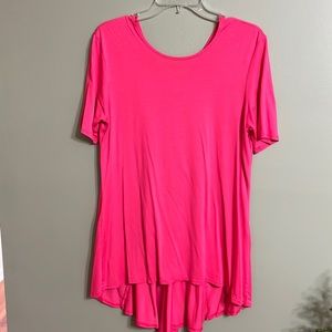 Womens Pink 82Days Tunic Size Medium